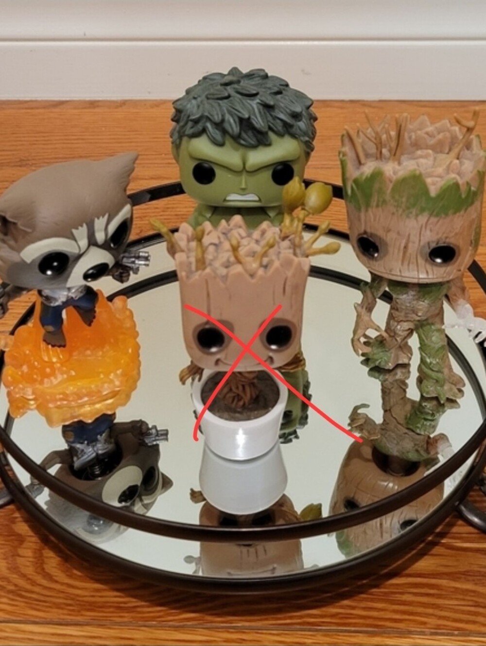 Lot of 3 Marvel Funko Pops *no box*